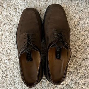 Cole Haan Lace Up Oxford Mens Size 10.5Brown Leather Comfort Walking Dress Shoes